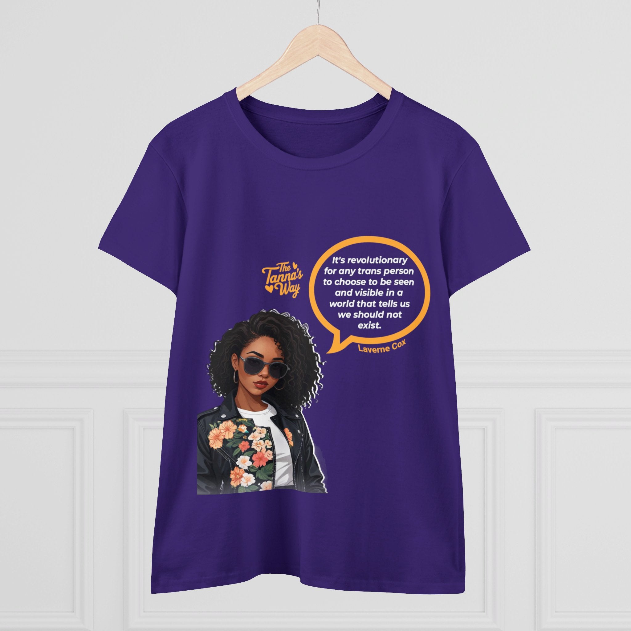 Laverne Cox | Women's Midweight Cotton Tee
